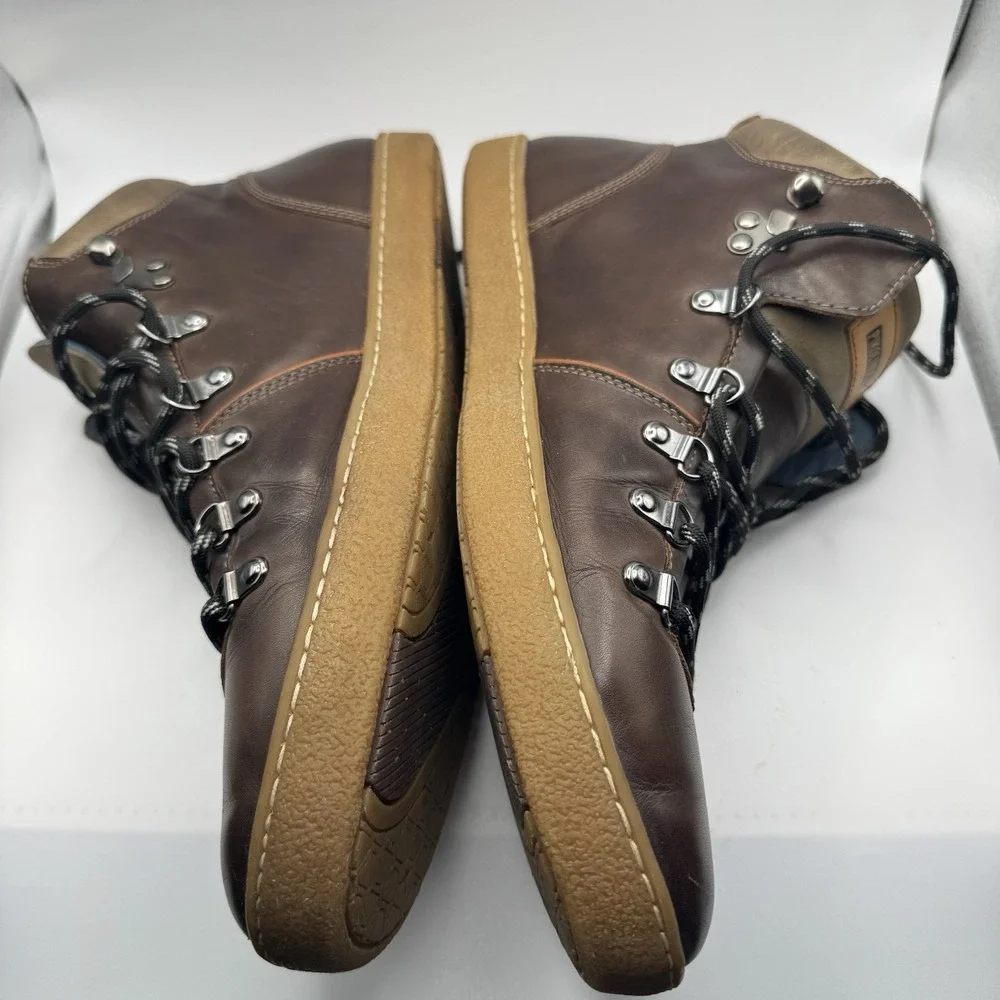 Pikolinos Boots Men's Ankle EU SZ 45 /US 11-11.5 Brown‎ Leather* See Photos*
